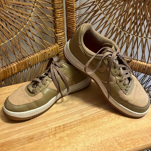 Nike Air Force 1 Beechtree White Gum Brown - Size 10